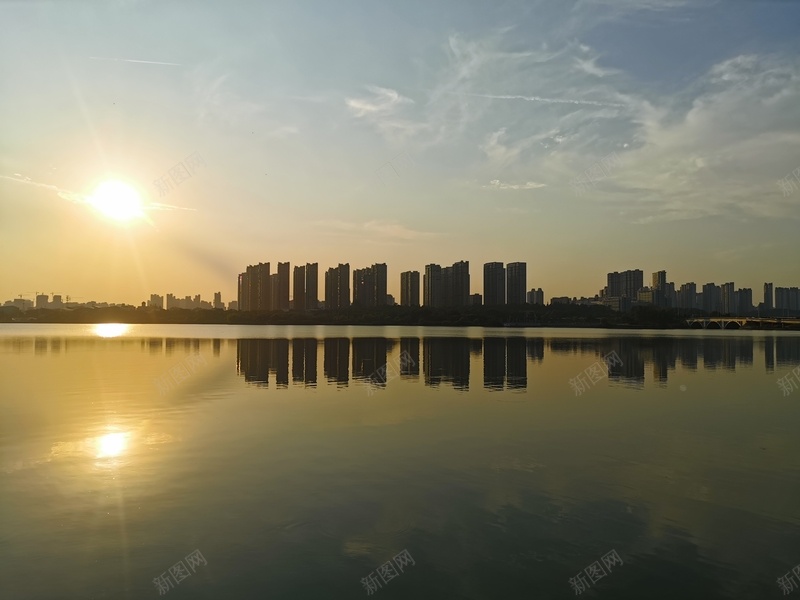 蚌埠龙子湖日落jpg设计背景_88icon https://88icon.com 下午 夕阳 日落 湖边