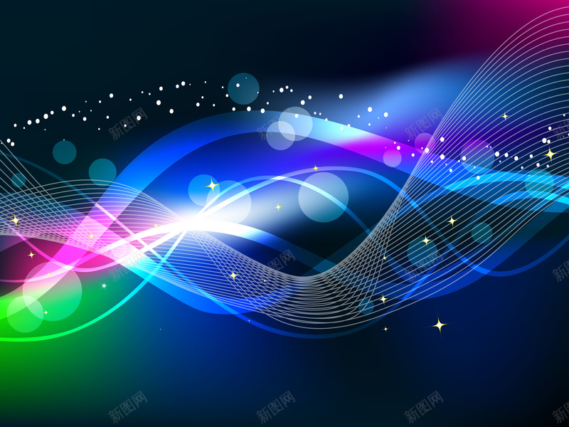 抽象蓝黑色动感曲线条纹矢量背景ai设计背景_88icon https://88icon.com 会议背景 光斑 动感 发布会背景 抽象 曲线 条纹 科技 科技会议 艺术 蓝色线条 设计 矢量图