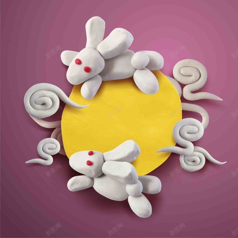 儿童手工粘土卡通白兔兔子云朵红色月亮海报jpg设计背景_88icon https://88icon.com 云朵 儿童 儿童手工 兔子 卡通 手工 手工作品 月亮 海报 白兔 矢量 粘土 红色 黏土手工