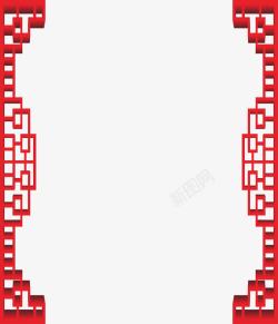 中国古典门框装饰素材