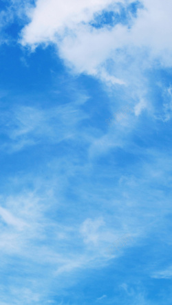 二次元蓝天白云H5背景高清图片