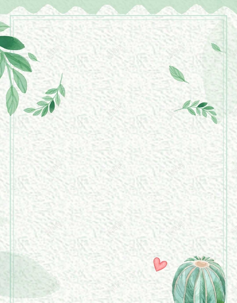 绿色小清新多肉文艺PSD分层H5背景psd设计背景_88icon https://88icon.com H5 PSD分层 多肉植物 小清新 文艺 树叶 植物手绘 绿色 背景素材