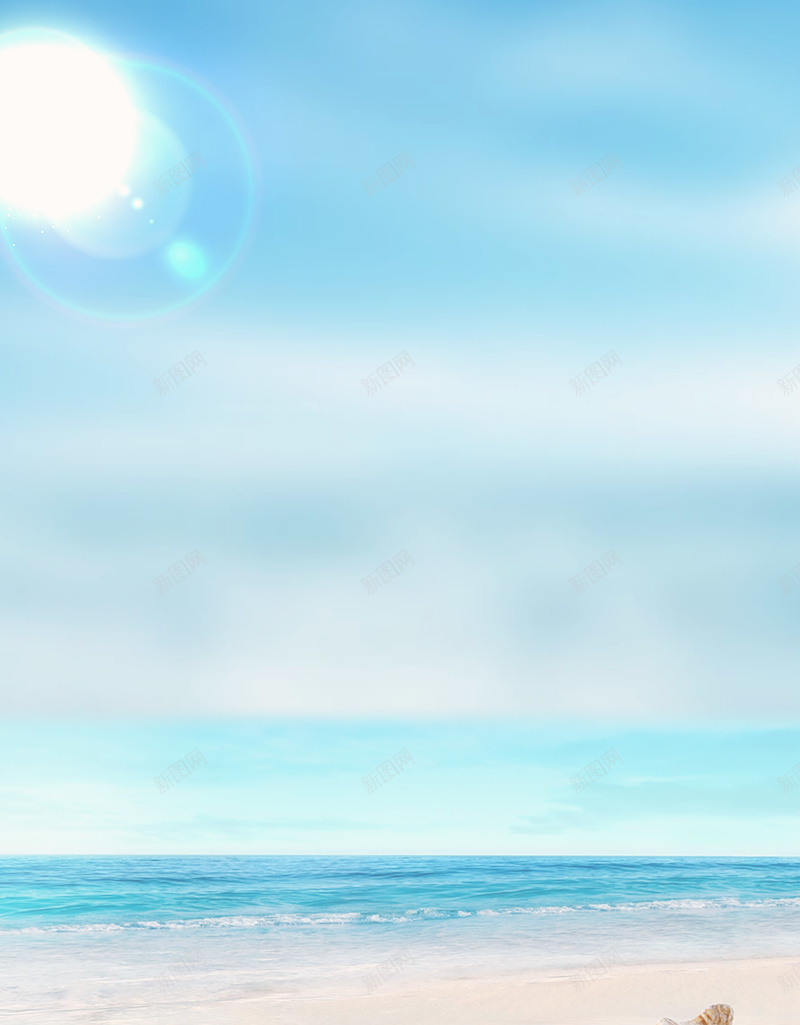蓝色清新唯美护肤品沙滩背景psd设计背景_88icon https://88icon.com 化妆品 唯美 大海 护肤品 沙滩背景 海洋 清新 蓝天 蓝色