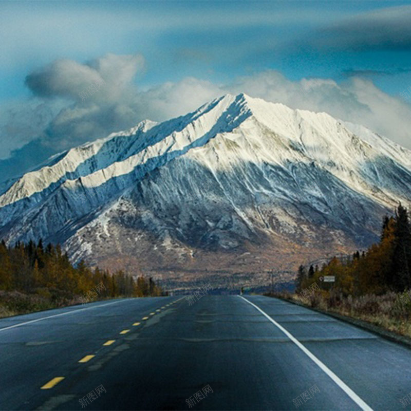 自然风景背景图jpg_88icon https://88icon.com 主图 公路 摄影 文艺 简约 自然 雪山 风景