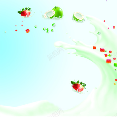 化妆品背景背景