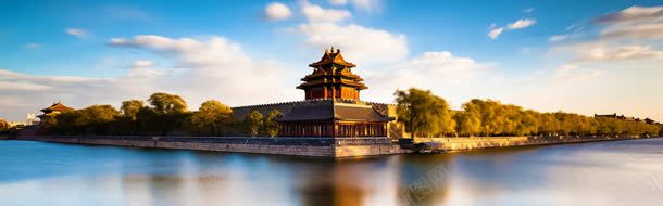 中国风古建筑淘宝海报背景jpg设计背景_88icon https://88icon.com 创意 海报 淘宝banner 淘宝海报 简约