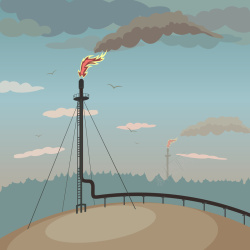 天然气公益环保公益海报矢量图高清图片
