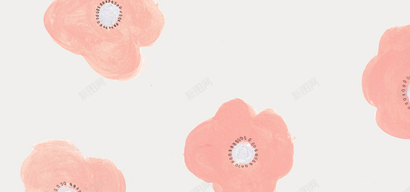 粉色花朵简约纹理质感图背景