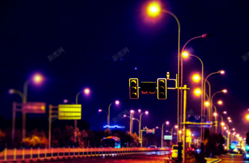 寂静的夜晚路灯闪烁jpg设计背景_88icon https://88icon.com 夜晚 天黑 街道 路灯