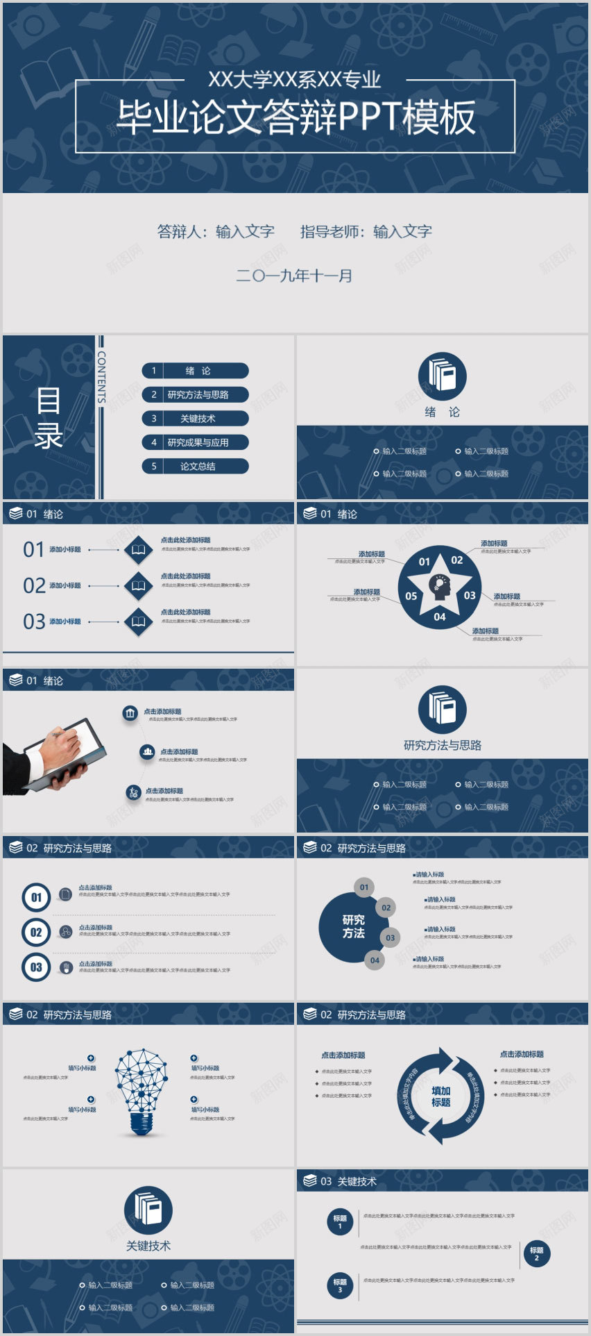 扁平实验研究毕业论文PPT模板PPT模板_88icon https://88icon.com 实验 扁平 模板 毕业论文 研究