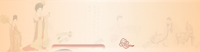 中国风古代人物画背景背景
