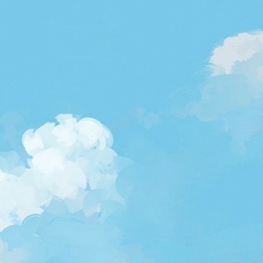卡通蓝天背景背景