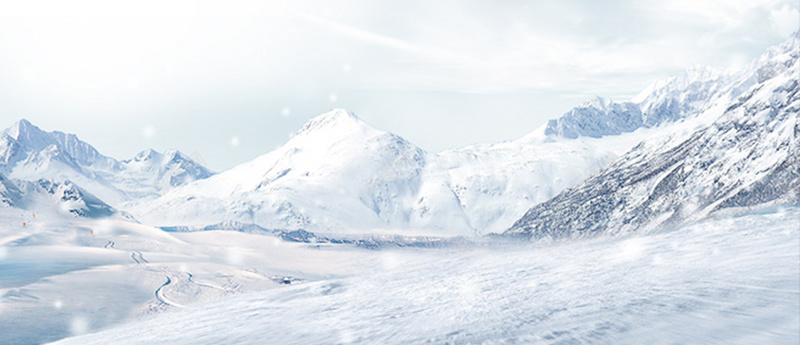 淘宝背景图雪地jpg设计背景_88icon https://88icon.com 摄影 海报banner 白色 雪地 雪山 风景