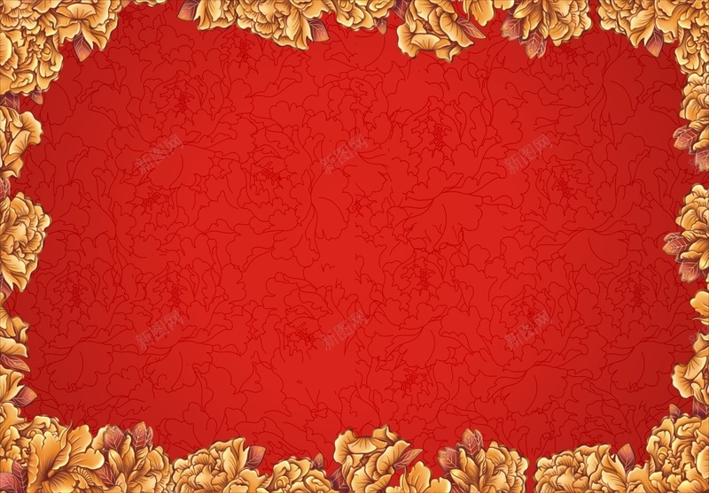 其他红色花纹花背景cdr设计背景_88icon https://88icon.com 其他 红色 花 花纹