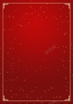团圆海报红色喜庆底纹新年节日背景高清图片