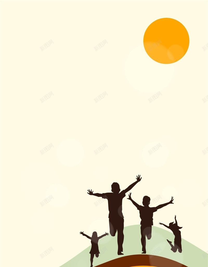 人物剪影体育运动简约平面广告矢量图ai设计背景_88icon https://88icon.com 人物剪影 体育运动 太阳 平面广告 校园 校运动会 比赛 简约背景 运动会 矢量图