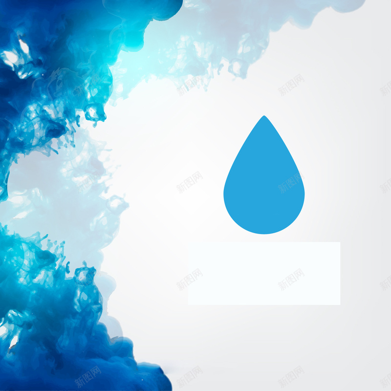 水蓝色墨水晕染水彩jpg设计背景_88icon https://88icon.com 手绘 抽象 文艺 晕染 梦幻 水彩 清新 渐变 简约 背景 色彩