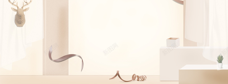 秋日美妆促销季文艺金色bannerpsd设计背景_88icon https://88icon.com 化妆品 小清新 广告 文艺 电商 秋日化妆 简约 素材 美妆 美容 背景 设计 面部美容