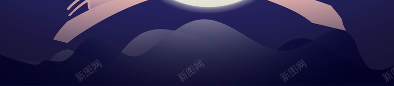 唯美七夕情人节主题背景矢量图ai设计背景_88icon https://88icon.com 七夕 中式情人节 团圆 夜空 明月 月亮 牛郎 祥云 织女 鹊桥 矢量图