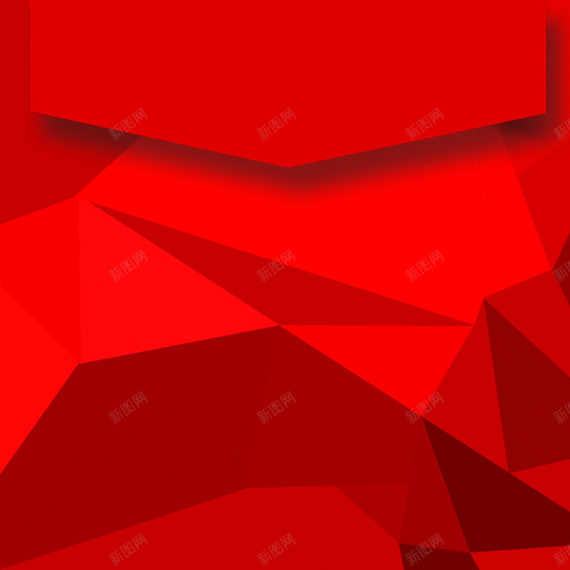 3d立体红色多边形背景psd设计背景_88icon https://88icon.com 3d 主图 几何 多边形 扁平 渐变 立体 红色