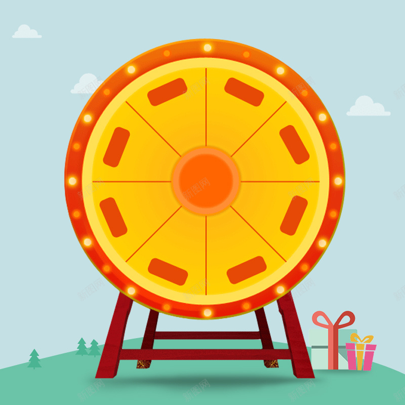 幸运大转盘抽奖电商淘宝主图psd设计背景_88icon https://88icon.com 促销 周年庆 圆形抽 年终促销 开业 抽奖活动 春节促销 礼品等你来拿 网络促销 节日抽奖 超市商城
