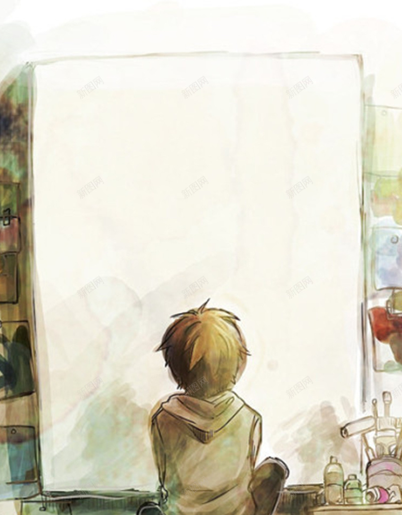 文艺清新小男孩H5图jpg设计背景_88icon https://88icon.com 小男孩 手绘小男孩H5素材 插画 文艺 浪漫 清新 温馨 童趣