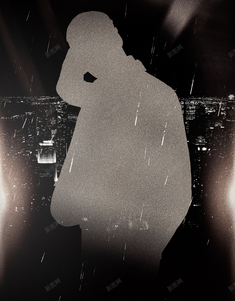 时尚商务人物海报psd设计背景_88icon https://88icon.com 人物 商务 扁平 时尚 科幻 科技 黑色