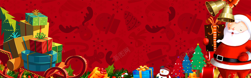 圣诞老人礼盒小清新简约红色bannerpsd设计背景_88icon https://88icon.com 元旦 元旦快乐 双蛋狂欢 圣 圣诞元素 圣诞快乐 圣诞树 圣诞海报 圣诞狂欢 圣诞老人 圣诞节 新年