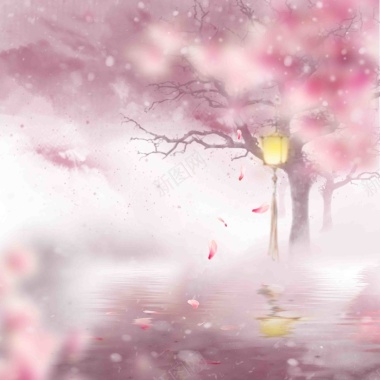 中国古风海报背景背景