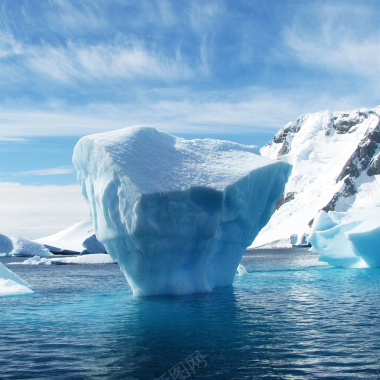 冰山质感背景摄影图片