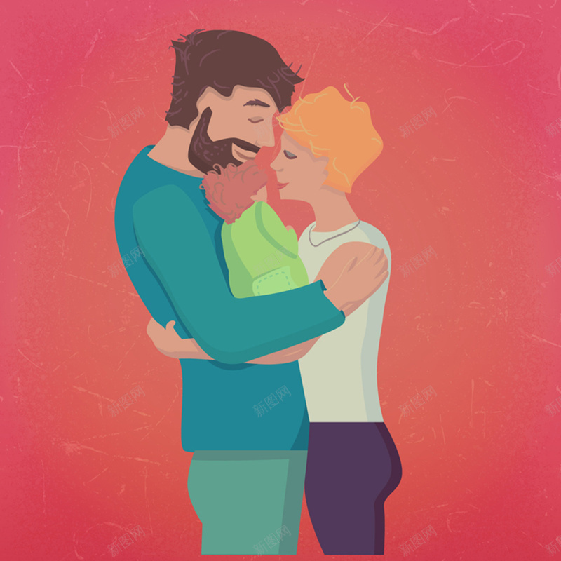拥抱的三口之家矢量背景ai设计背景_88icon https://88icon.com 拥抱 矢量 矢量素材 矢量背景 素材 素材背景 背景 背景矢量 背景素材 矢量图