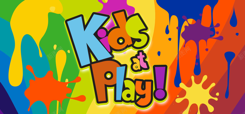 泼油涂鸦墨彩条矢量ai设计背景_88icon https://88icon.com banner 卡通 圆点 彩色 手绘 条纹 泼墨 海报banner 涂鸦 矢量图 矢量潮流 童趣 艳丽