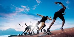 极限奔跑无极限运动主义运动健康背景模板高清图片