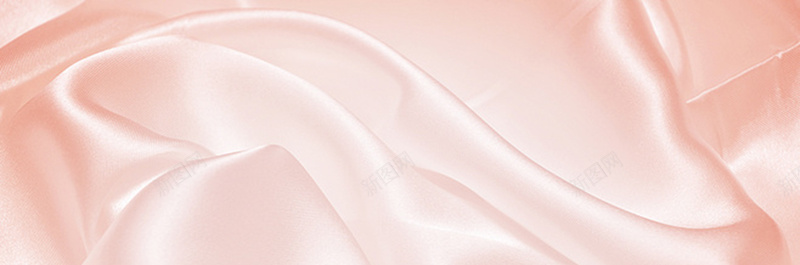 粉色丝绸质感布料珠宝背景图背景