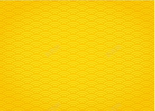 黄色浪花矢量图背景