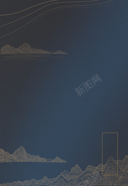简约曲线中国风白酒包装海报背景模板背景