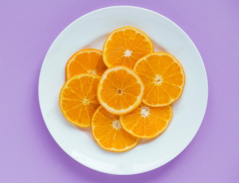 橙子切片盘子食物jpg设计背景_88icon https://88icon.com 切片 橙子 盘子 食物