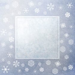 冬季卡片图片银色雪花卡片高清图片