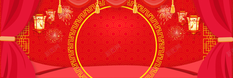 新春背景板psd设计背景_88icon https://88icon.com 元宵 新春 背景图 节日