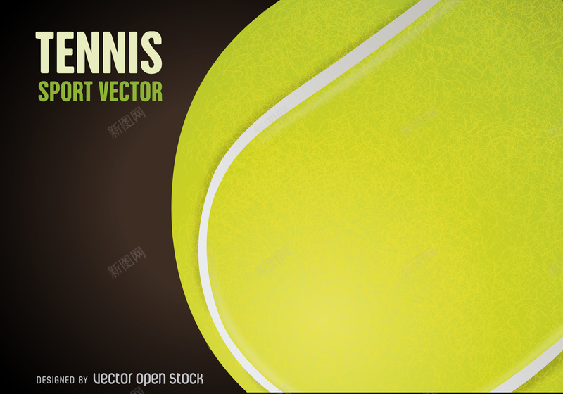 网球特写海报背景矢量图ai设计背景_88icon https://88icon.com 特写 素材 网球 网球比赛 背景 运动 矢量图