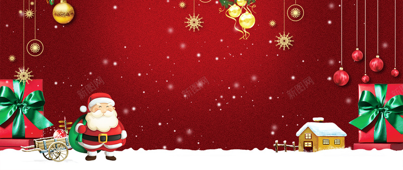 圣诞老人卡通雪花红色bannerpsd设计背景_88icon https://88icon.com 元旦 元旦快乐 双蛋狂欢 圣 圣诞元素 圣诞快乐 圣诞树 圣诞海报 圣诞狂欢 圣诞老人 圣诞节 新年