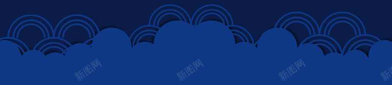 简约中秋节背景图psd设计背景_88icon https://88icon.com 云纹 兔子 小舟 月亮 桂花元素 荷花