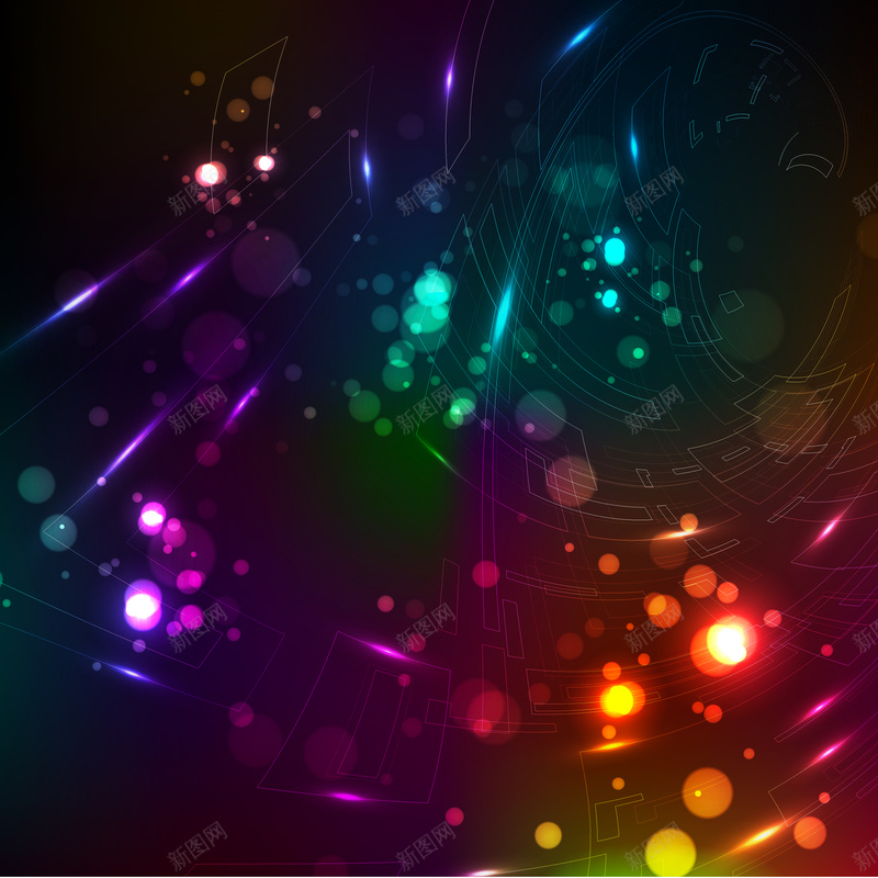 科幻炫彩狂欢背景矢量图ai设计背景_88icon https://88icon.com 激情 炫彩 狂欢 科幻 背景 矢量图