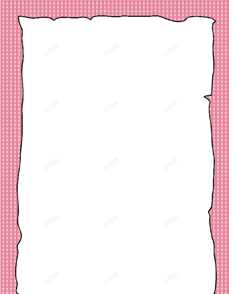 矢量卡通粉色格纹底纹纸张边框背景ai设计背景_88icon https://88icon.com 卡通 底纹 手绘 格纹 矢量 童趣 粉色 纸张 背景 边框 矢量图