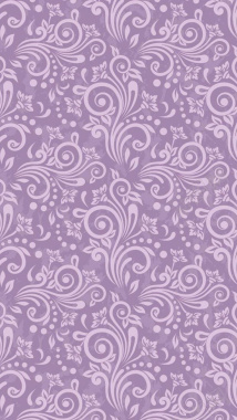 紫色花纹底纹H5背景背景