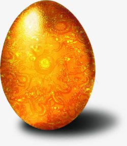 金色鸡蛋房地产广告素材