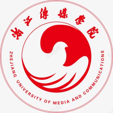 知识浙江传媒学院logo图标图标