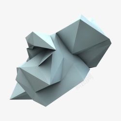 折纸立体几何素材