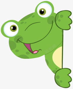 蝌蚪卡通手绘青蛙青蛙高清图片
