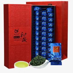 武夷山桐木礼盒包装茶高清图片